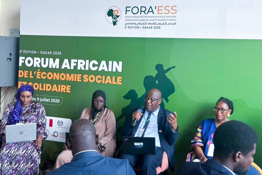 Babacar-NGOM Président MSAE au FORA'ESS